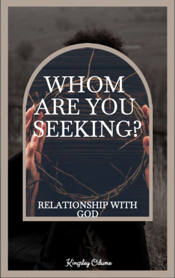 Whom are you seeking
